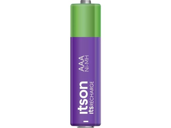 itson itsRECHARGE Genopladeligt AAA-batteri NiMH 1.2 V 8 stk