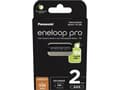 Miniatyrbilde 3 av 4: Panasonic 930mAh, 1.2V, Oppladbart batteri, AAA, 1,2 V, 2 stykker, 930 mAh, Sort
