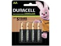 Miniatyrbilde 3 av 5: Duracell Recharge Ultra - Batteri 4 x AA-type - NiMH - (ladbare) - 2500 mAh