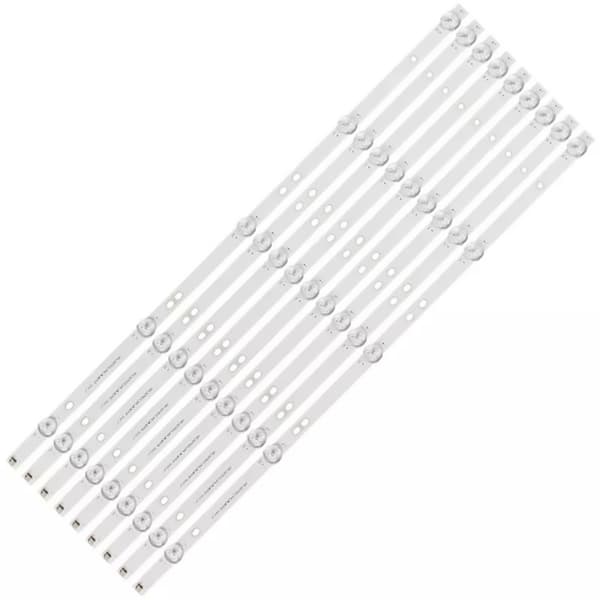 LED-taustavalo nauha, 5 lamppua, 12mm