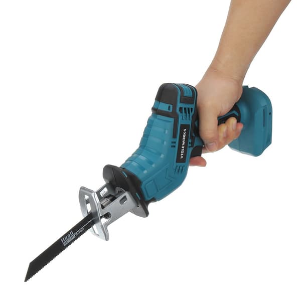 3000rpm Batteri Sabre Saw Med 4 Sågblad Elektrisk Recipro Saw Tiger Saw
