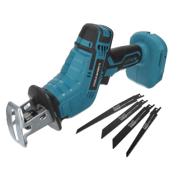 3000rpm Batteri Sabre Saw Med 4 Sågblad Elektrisk Recipro Saw Tiger Saw