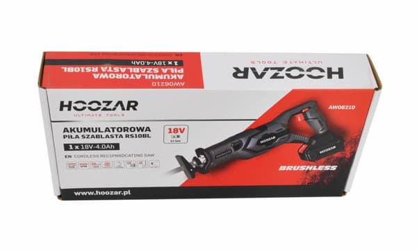 HOOZAR RECIMER SÅG BORSTLÖS 18V 1x4,0Ah RS10BL