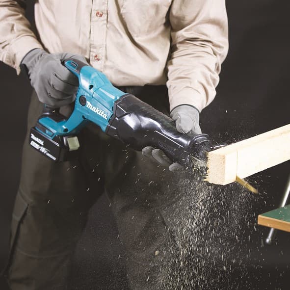 Makita DJR186Z sabelsåg 3,2 cm Svart, Blå