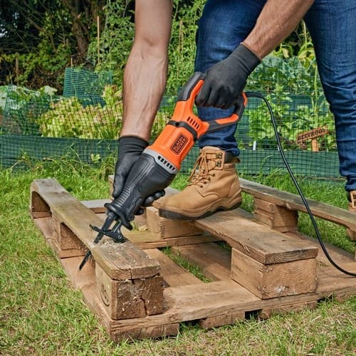 Black & Decker BES301 tigersåg 2800 slag/min 750 W Svart, Orange