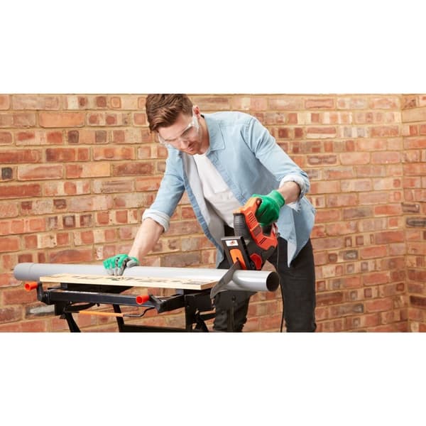 Black & Decker RS890K-QS tigersåg 2700 slag/min 500 W Svart, Orange