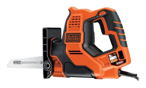 Black & Decker RS890K-QS tigersåg 2700 slag/min 500 W Svart, Orange