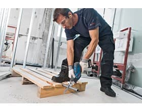 Bosch GSA 18 V-LI C Professional Svart, Blå, Röd