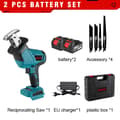 Pikkukuva 2 / 2: Pistosaha, 0-12000 SPM iskunnopeus, 22900mAh akunkapasiteetti,2 Paristo EU Plug