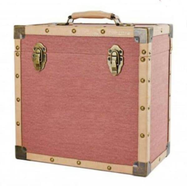 50 LP Record Storage Carry Case