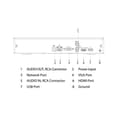 Miniatyrbild 5 av 5: REJESTRATOR IP DAHUA NVR4108HS-4KS3