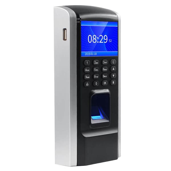 Työntekijän ajantallennin sormenjälki, kortti, avaimenperä, työntekijätiedot RFID HDWR CTR12