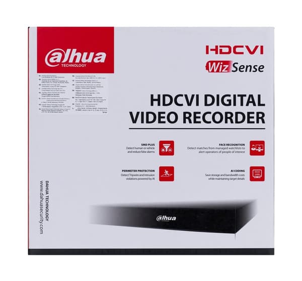 Dahua Technology XVR5104HS-I3 digital videooptager (DVR) Sort
