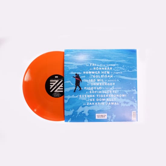 Zacke - Pengar. Frihet. Zakaria Jamal. (Orange Vinyl) (LP)