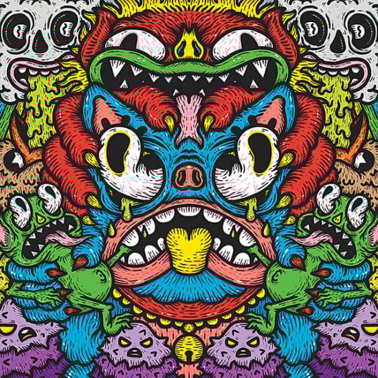 Allergic To Humans - Infinity Crunch (LP)