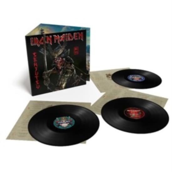 IRON MAIDEN - SENJUTSU (3LP) (LP)