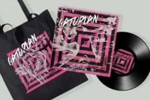 Gatuplan - Kampen Går Vidare! - Lp Black + Bag (LP)