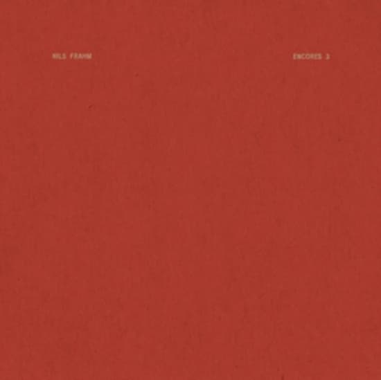Frahm Nils - Encores 3 (LP)