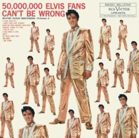 Presley Elvis - 50,000,000 Elvis Fans Can't Be Wrong: Elvis' Gold Records, Volume 2 (LP)