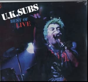 U.K. Subs - Best Of Live (Vinyl Lp) (LP)