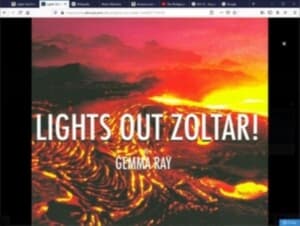 Ray Gemma - Lights Out Zoltar! (Pink Vinyl) (LP)