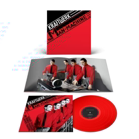 KRAFTWERK - THE MAN-MACHINE (LTD. VINYL EN (LP)