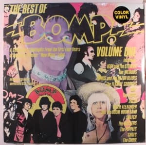 Blandade Artister - Best Of Bomp Pink Vinyl (LP)