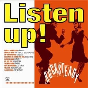 Blandade Artister - Listen Up! Rocksteady (LP)
