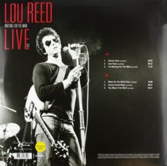 Reed Lou - Waiting For The Man Live 1976 (180G (LP)