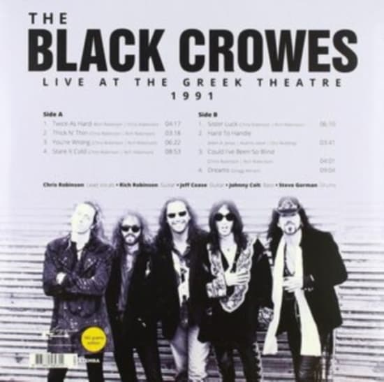 Black Crowes - Live At The Greek Theatre 1991 (Vin (LP)