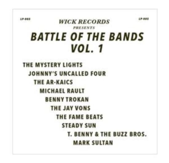 Blandade Artister - Wick RecordsBattle Of The Bands 1 (LP)