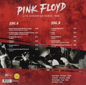 Pink Floyd - Live European Radio 1968 (LP)