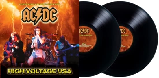 Ac/Dc - High Voltage Usa (2 X 10" Jet Black (LP)