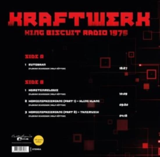 Kraftwerk - King Biscuit Radio 1975 (Vinyl Lp) (LP)