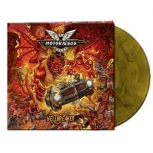 Motorjesus - Hellbreaker (Orange/Black Marbled V (LP)