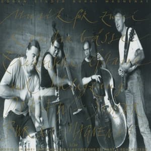 Christy Doran  Fredy Studer   Bobby - Musik Für Zwei Kontrabässe, Elektri (LP)