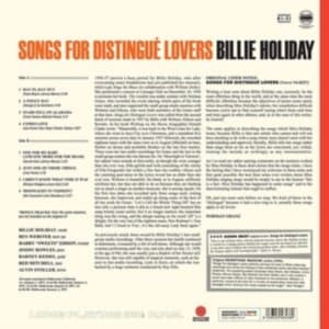 Billie Holiday - Songs For Distingue Lovers (LP)
