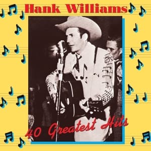 Hank Williams - 40 Greatest Hits (LP)