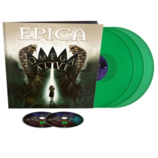 Epica - Omega Alive (Ltd. Bluray/Dvd/3 (LP)