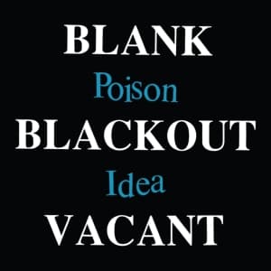 Poison Idea - Blank Blackout Vacant [Explicit Content] (LP)
