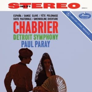 Detroit Symphony Orchestra Paul Pa - The Music Of Chabrier (LP)
