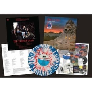 Manilla Road - Courts Of Chaos (Blue/White/Red Spl (LP)