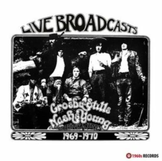Crosby Stills Nash & Young - Live Broadcasts 1969 - 1970 (LP)