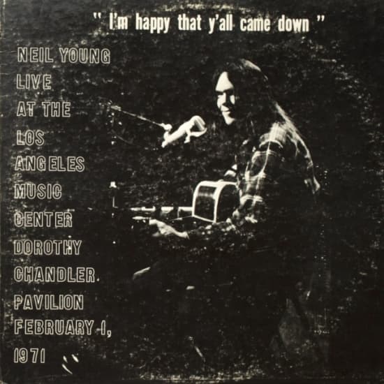 Neil Young - Dorothy Chandler Pavilion 1971 (LP)