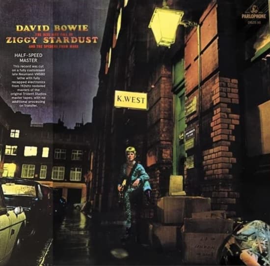 DAVID BOWIE - THE RISE AND FALL OF ZIGGY STARDUST (VINYL) (LP)
