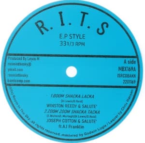 Reedy Winston / Joseph Cotton / Vin - Boom Shacka Lacka (Vinylsingle)
