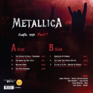 Metallica - Seattle 1989 Part 1 (LP)