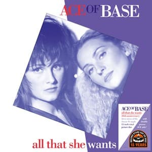 Ace Of Base - All That She Wants. 30:th anniversary 12"-picture disc maxi single (Maxisingle)