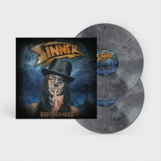 Sinner - Brotherhood (White/Black Vinyl) (LP)