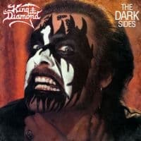 KING DIAMOND - DARK SIDES (CLEAR DARK ROSE MARBLED (LP)